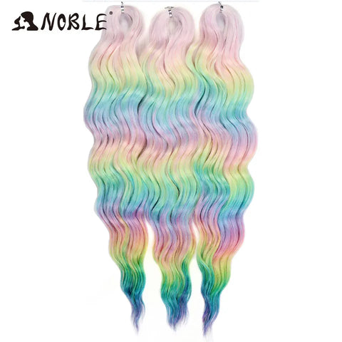 Noble Hair Synthetic Loose Deep Wave 24" Braiding Hair Extensions