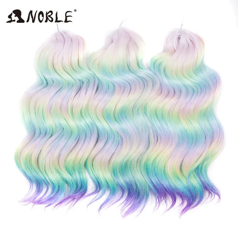 Noble Hair 16" Synthetic Twist Crochet Curly Hair Extensions