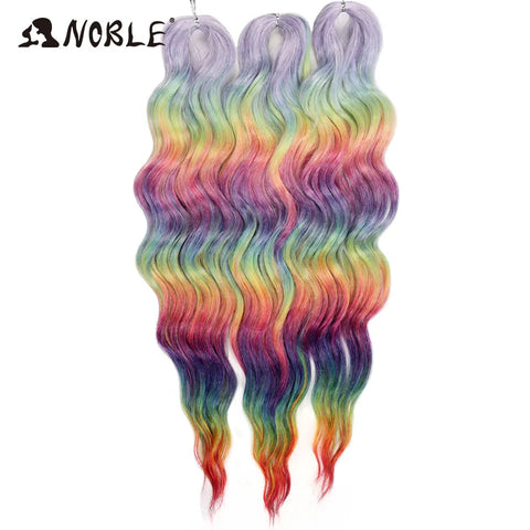 Noble Hair Synthetic Loose Deep Wave 24" Braiding Hair Extensions