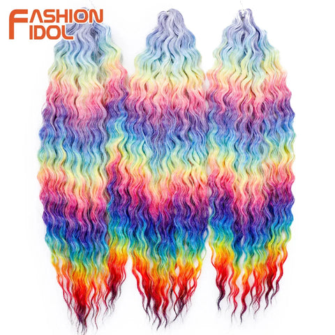 Ariel Hair Synthetic Twist Crochet Curly Hair Extensions