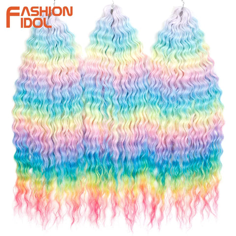 Ariel Hair Synthetic Twist Crochet Curly Hair Extensions