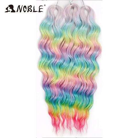 Noble Hair Synthetic Loose Deep Wave 24" Braiding Hair Extensions