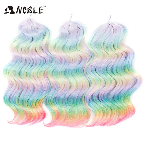 Noble Hair 16" Synthetic Twist Crochet Curly Hair Extensions