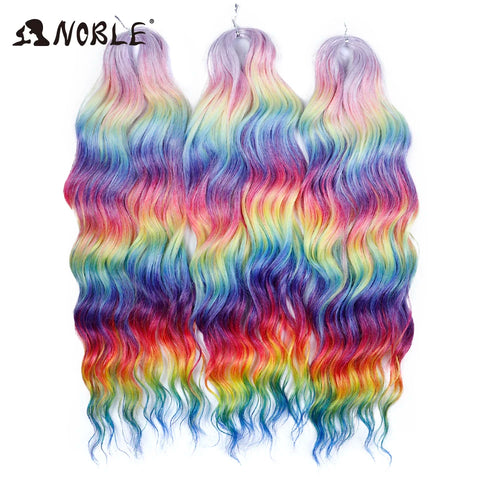 Noble Hair Synthetic Loose Deep Wave 24" Braiding Hair Extensions