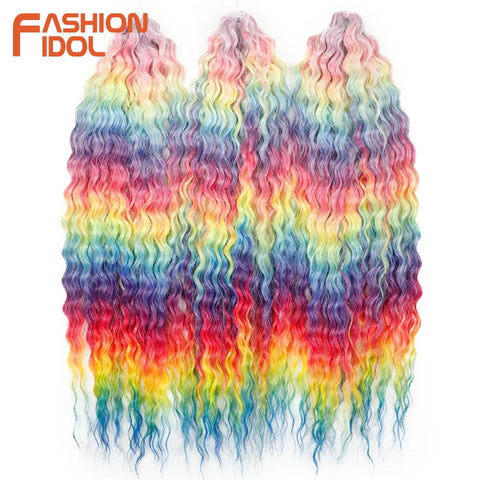 Ariel Hair Synthetic Twist Crochet Curly Hair Extensions