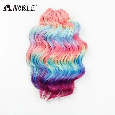 Noble Hair 16" Synthetic Twist Crochet Curly Hair Extensions