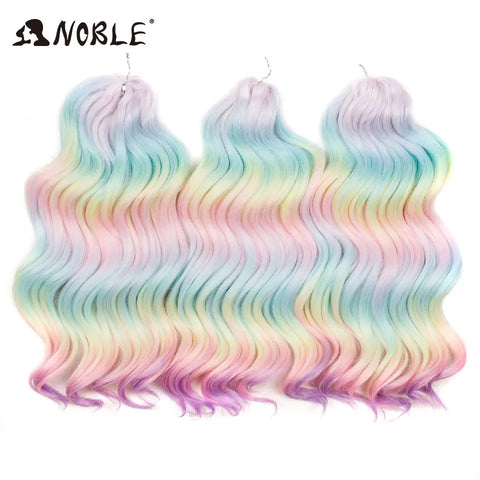 Noble Hair 16" Synthetic Twist Crochet Curly Hair Extensions