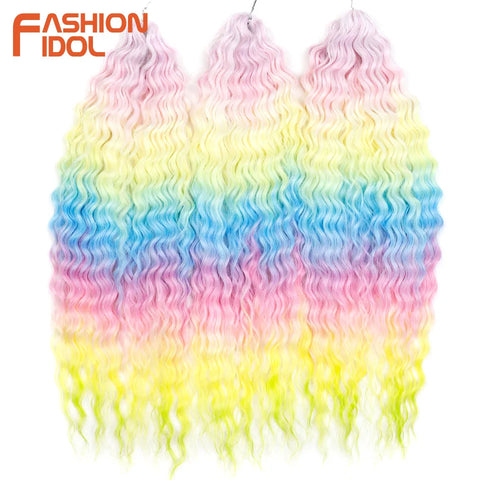 Ariel Hair Synthetic Twist Crochet Curly Hair Extensions