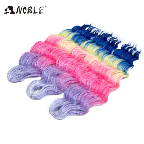 Noble Synthetic Hair Water Wave Twist Crochet Hair Extensions