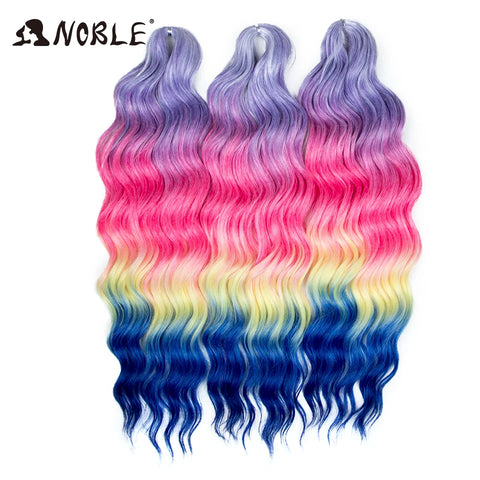 Noble Hair Synthetic Loose Deep Wave 24" Braiding Hair Extensions