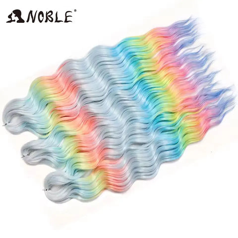 Noble Hair Synthetic Loose Deep Wave 24" Braiding Hair Extensions