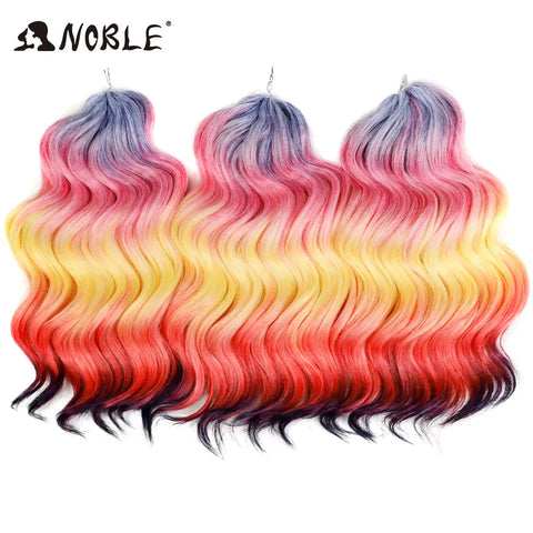 Noble Hair 16" Synthetic Twist Crochet Curly Hair Extensions