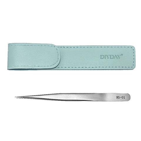 DIYDAY Groove Lash Tweezers - Precision Eyelash Extension Tool