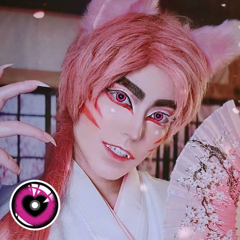 VISUASHOW Rainbow Colored Contact Lenses for Cosplay