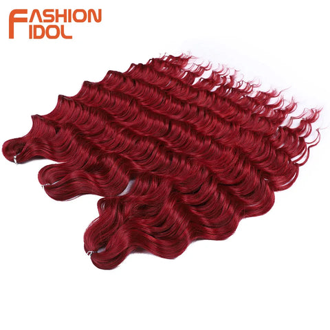 Anna 24 Inch Synthetic Hair Water Wave Braiding Hair Extensions