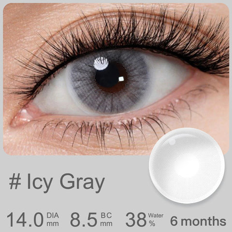 Mgaister Queen Prescription Color Contact Lenses - 1 Pair