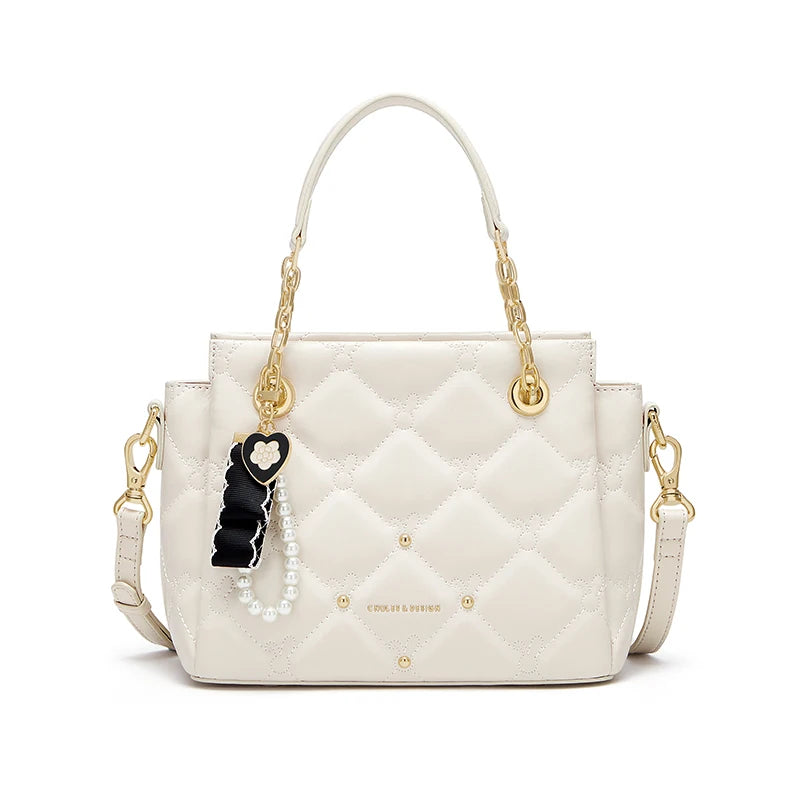 Cnoles Ladies Luxury Leather Crossbody Bag - Stylish Women's Fashion Purse
