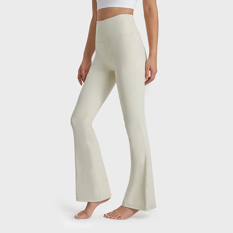 Nepoagym 31" dames flare legging met buikcorrectie