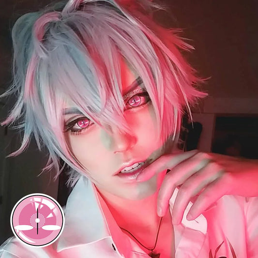 VISUASHOW Rainbow Colored Contact Lenses for Cosplay