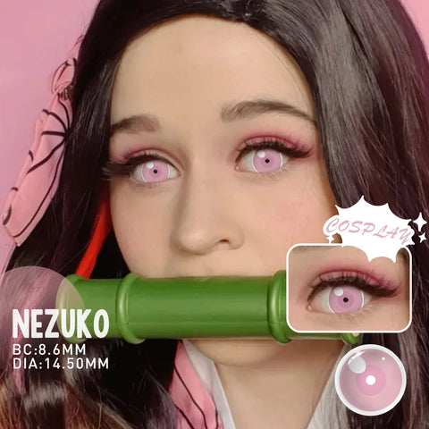 VISUASHOW Rainbow Colored Contact Lenses for Cosplay