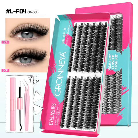 GROINNEYA DIY Lash Clusters Set