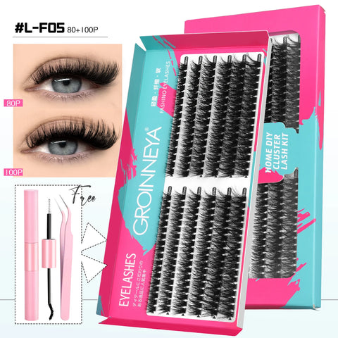 GROINNEYA DIY Lash Clusters Set