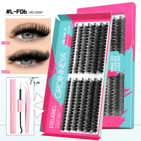 GROINNEYA DIY Lash Clusters Set