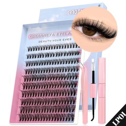 GROINNEYA DIY Lash Clusters Set