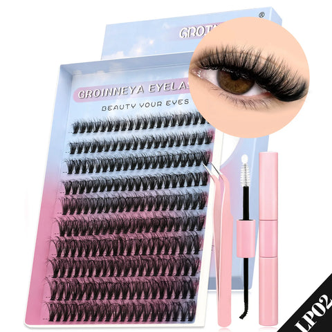 GROINNEYA DIY Lash Clusters Set