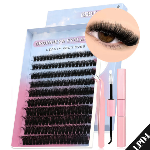 GROINNEYA DIY Lash Clusters Set