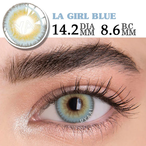 UYAAI Blue Grey Colored Contacts