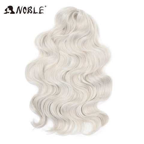 Noble Hair Soft Body Wave Crochet Hair 24Inch 3PCS Synthetic Hair Extensions