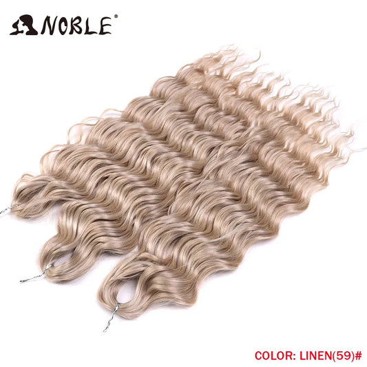 Noble Synthetic Hair Water Wave Twist Crochet Hair Extensions