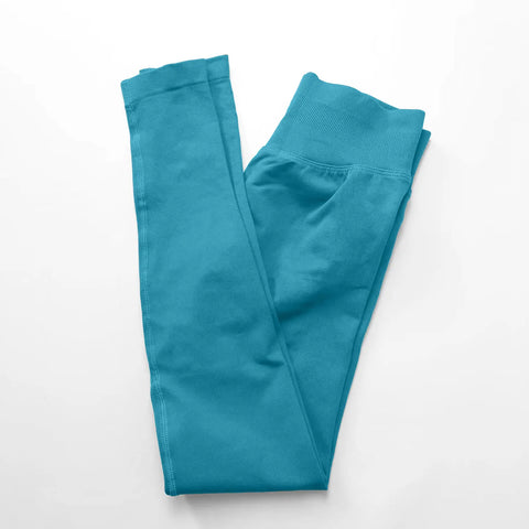 NCLAGEN Nahtlose Gym-Leggings für Damen – Pilates- und Yoga-Hose mit Scrunch-Po- und Bauchkontrolle