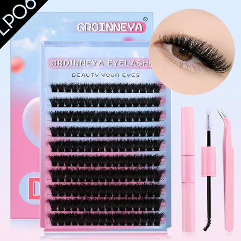 GROINNEYA DIY Lash Clusters Set