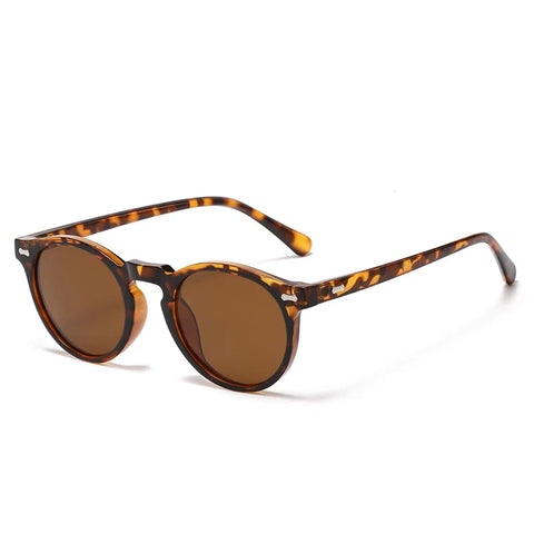Retro kleine ronde gepolariseerde zonnebril - Vintage UV400 unisex rijzonnebril