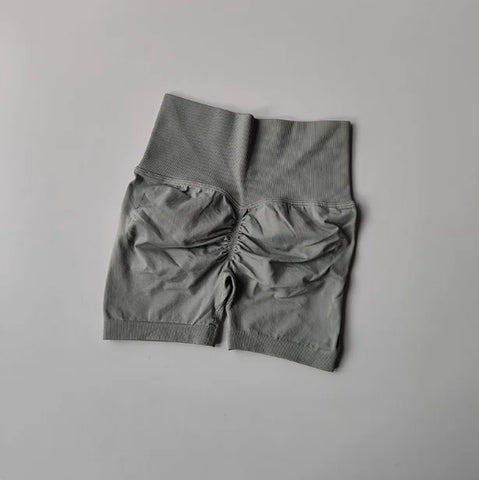 Peach Hip-Lift High-Waist Sports Shorts – Slimming Quick-Dry Running Tight Pants for Women