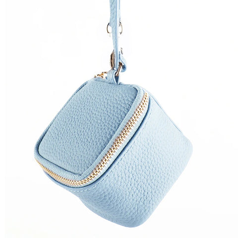 Zency 100% Echt Lederen Make-up Organizer Clutch