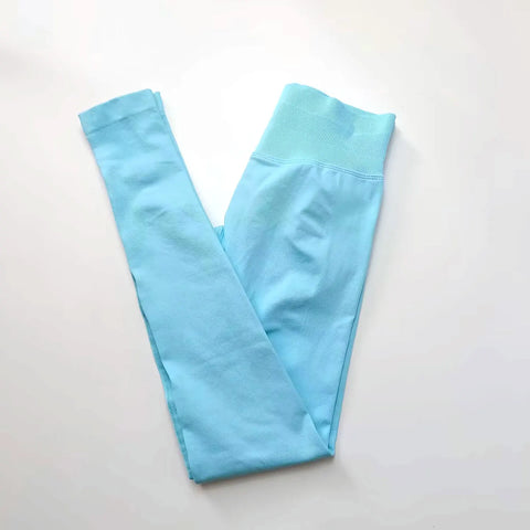 NCLAGEN Nahtlose Gym-Leggings für Damen – Pilates- und Yoga-Hose mit Scrunch-Po- und Bauchkontrolle