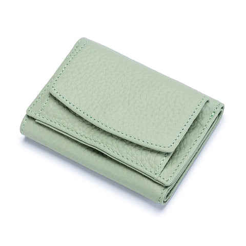Zency Genuine Leather Wallet Case for Women - Stylish Mini Coin Purse & Card Holder