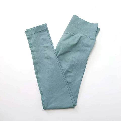 NCLAGEN Nahtlose Gym-Leggings für Damen – Pilates- und Yoga-Hose mit Scrunch-Po- und Bauchkontrolle