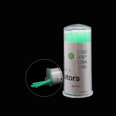 AILEISHI 100PCS Eyelash Extension Cleaning Swabs