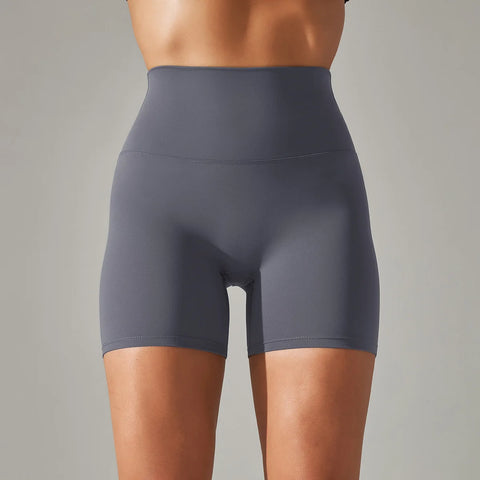 Summer High-Waist Push-Up Yoga Shorts – Fitness, Gym & Bike Shorts for Women