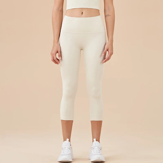 SOISOU Dames Yoga Capri Broek met Hoge Taille - 13 Levendige Kleuren