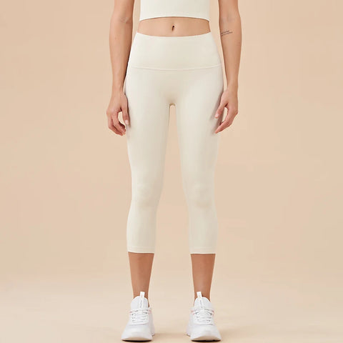 SOISOU Dames Yoga Capri Broek met Hoge Taille - 13 Levendige Kleuren