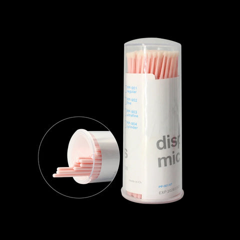 AILEISHI 100PCS Eyelash Extension Cleaning Swabs