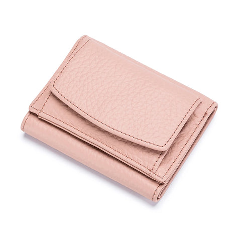 Zency Genuine Leather Wallet Case for Women - Stylish Mini Coin Purse & Card Holder