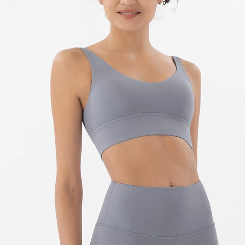 SOISOU Nylon BH Top: Sexy, Ondersteunende Sportbeha in 15 Kleuren