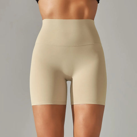 Summer High-Waist Push-Up Yoga Shorts – Fitness, Gym & Bike Shorts for Women