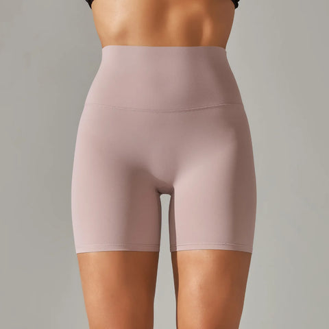 Summer High-Waist Push-Up Yoga Shorts – Fitness, Gym & Bike Shorts for Women